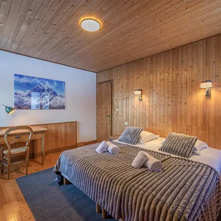 Familial Avec Wifi Et Parking Pres D'argentiere - Fr-1-343-258 木屋